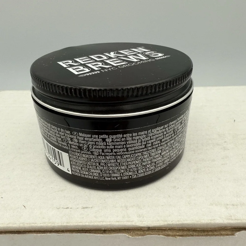 Redken Brews Outplay Texture‎ Pomade for MEN for Styling Maximum Hold - 3.4 oz